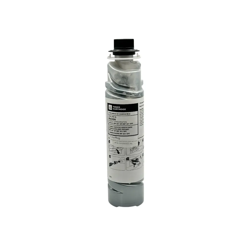 CARTUCHO DE TONER NEGRO RICOH MP 301 (KATUN) PERFORMANCE 220g