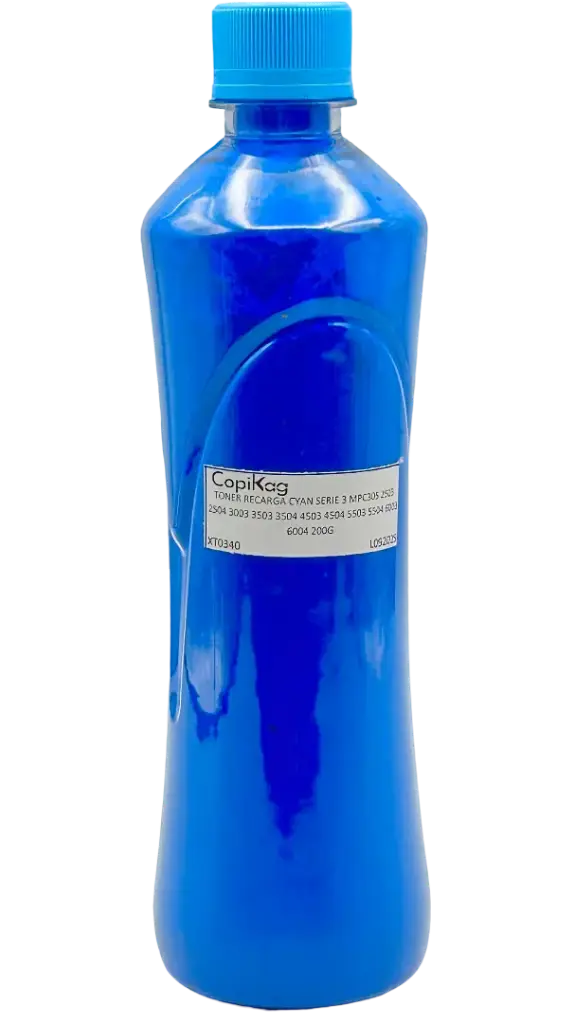 TONER RECARGA CIAN SERIE 3 MPC305 2503 2504 3003 3503 3504 4503 4504 5503 5504 6003 6004 200G  