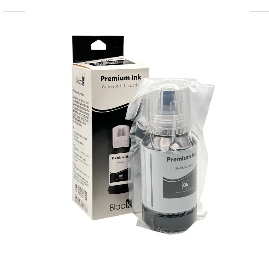 TINTA PREMIUN INK NEGRO EPSON T544 L1110 L1210 L3110 L3150 L3160 L3210 L3250 L3251 L3260 L5190 L5290 127 ML