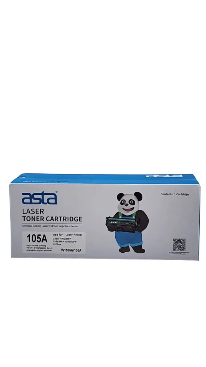 CARTUCHO DE TONER HP CON CHIP W1105A 105A 107W 107R MFP 135A/W/R 137 ASTA