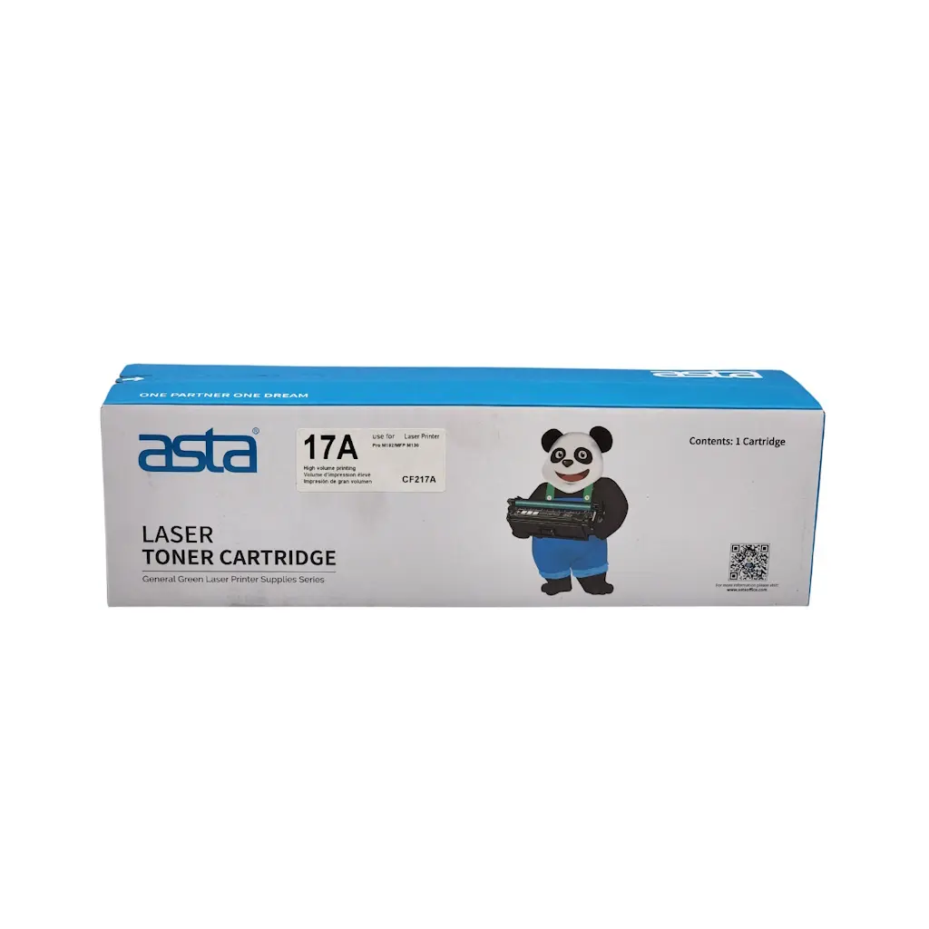 CARTUCHO DE TONER HP CF217A 17A Pro M102 M102a M102w M130a M130fw M130fn M130nw ASTA