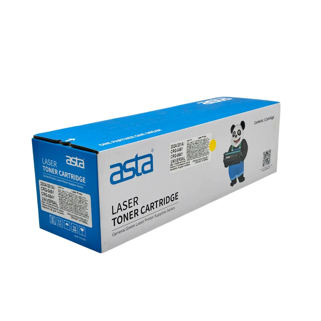 CARTUCHO DE TONER AMARILLO HP CF502A 202A PRO M254 M281 CANON CRG054 LBP620 622 MF640 MF642 MF644 ASTA