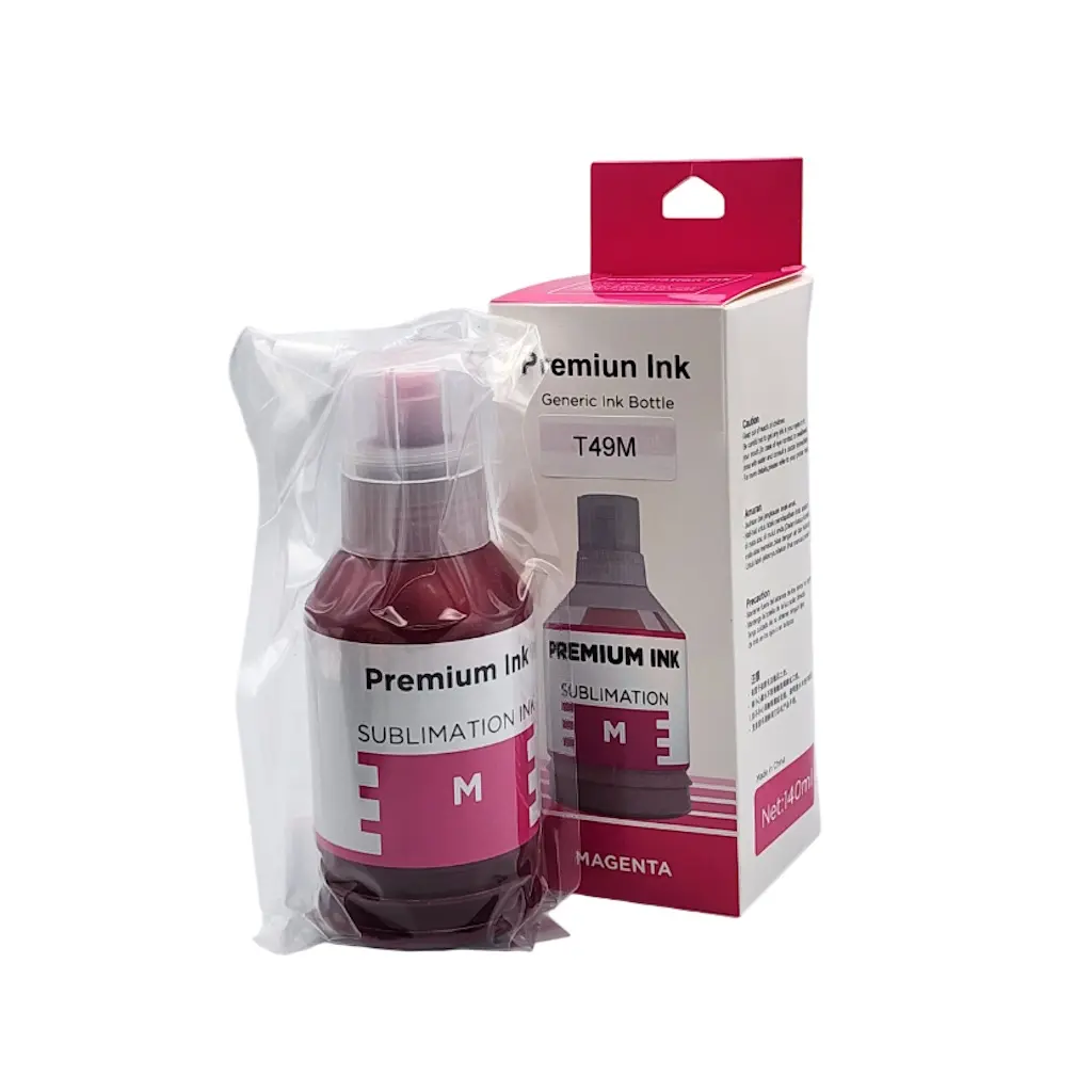 TINTA PREMIUN INK MAGENTA EPSON SUBLIMACION T49M ET-8500 ET-8550 F170 F570 F571 140ML
