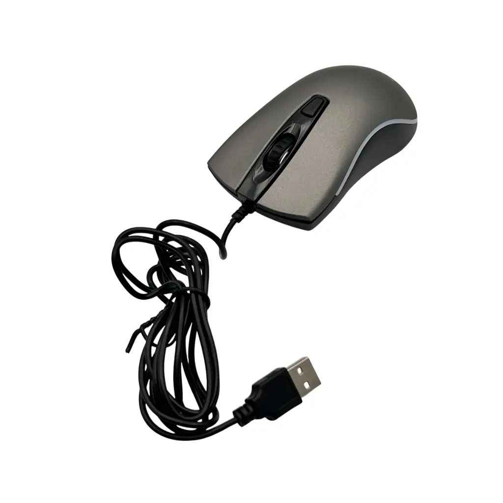 MOUSE HAVIT USB NEGRO OCRE