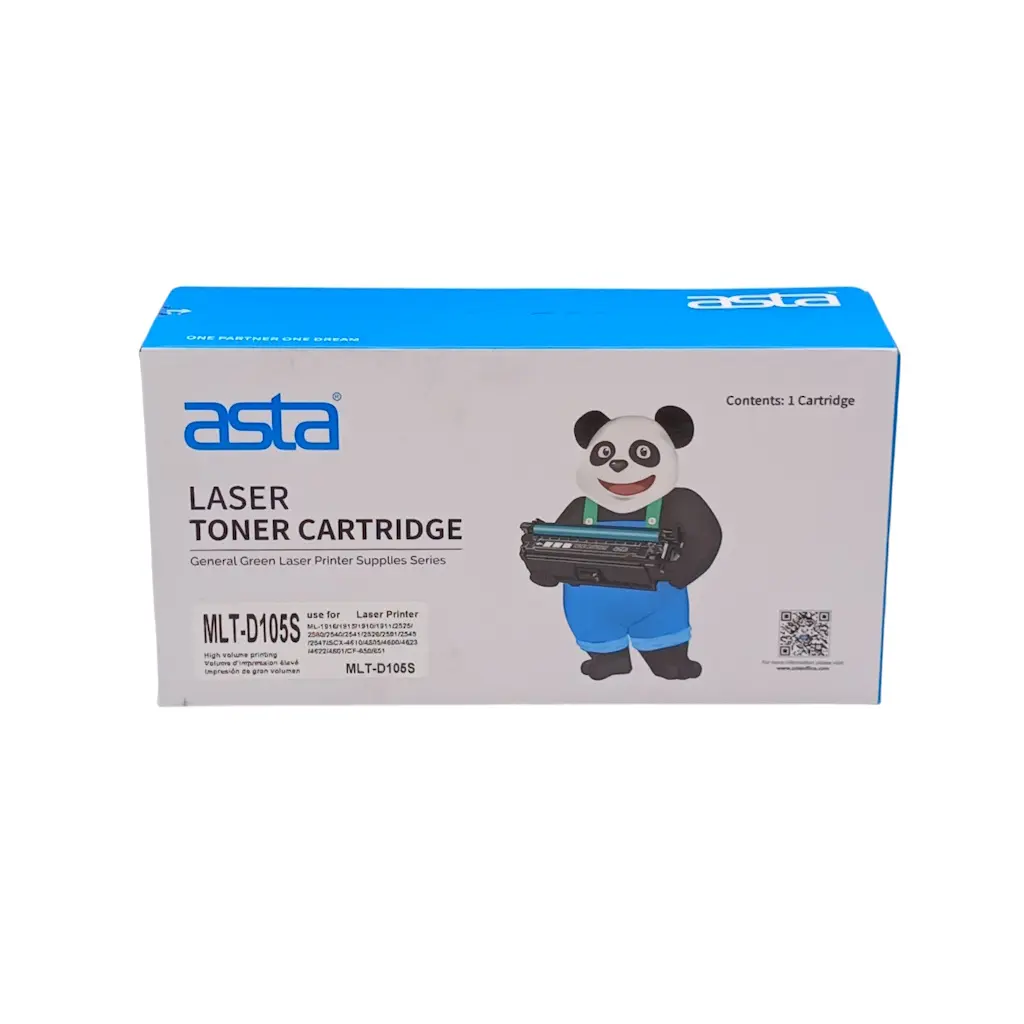 CARTUCHO ASTA SAMSUNG 105S ML1910 1911 1915 2525 2526 2545 2580 SCX4600 4601 4623 SF650 SF655