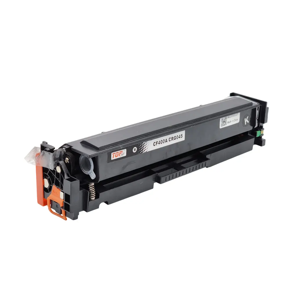 CARTUCHO DE TONER HP CF401A 201A M252 M277 CANON CRG045 LBP612 MF632 MF634 NEGRO TOPJET 