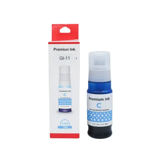 [TI0003] TINTA PREMIUN INK CYAN CANON GI-190 GI-490 GI-790 GI-890 GI-990 G1800 G2800 G3800 G1000 G2000 G1100 G2900 G3900 70ML