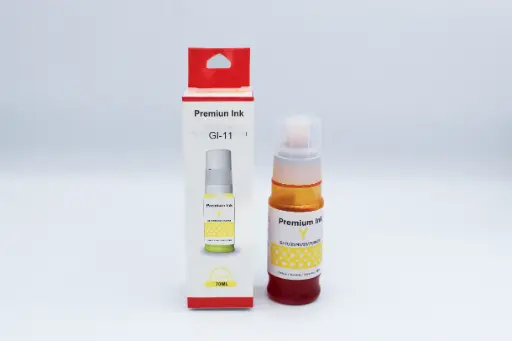 [TI0005] TINTA PREMIUN INK AMARILLO CANON GI-190 GI-490 GI-790 GI-890 GI-990 G1800 G2800 G3800 G1000 G2000 G1100 G2900 G3900 70ML