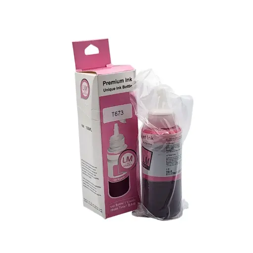 [TI0046] TINTA EPSON T673 L800 L805 L810 L850 PREMIUN INK MAGENTA CLARO 100ML