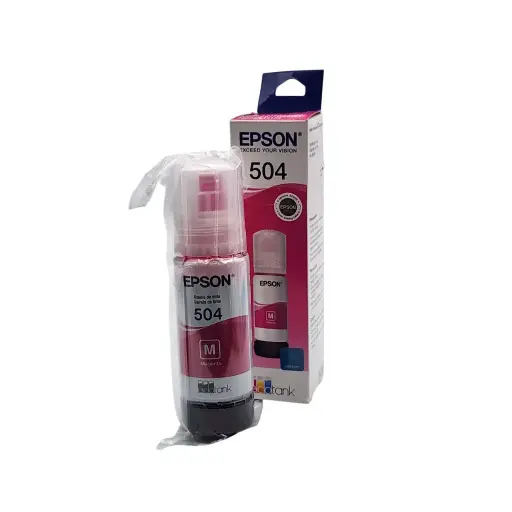[XT0140] TINTA EPSON T504 MAGENTA L4150 L4160 L6161 L6171 L611 70ML ORIGINAL