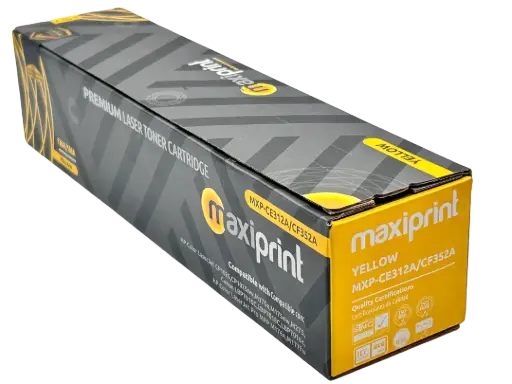 [CA0038] CARTUCHO DE TONER AMARILLO HP 126A 130A CE312A CF352A PRO M175 176 177 275 CP1025 CANON LBP7010 7016 7018