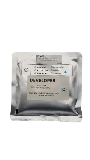 [RV0018] REVELADOR GENERICO RICOH MPC2503 3503 4503 2504 3504 4504 CYAN 250G