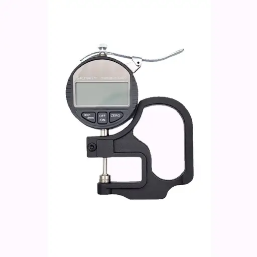 [MD0001] MEDIDOR DE ESPESOR DIGITAL 0.001mm/0.00005"/ 0-12.7mm/0.5" MICRÓMETRO ELECTRÓNICO CON PANTALLA LCD, CONVERSIÓN DE UNIDADES, ESTUCHE DE ALMACENAMIENTO, BATERÍA EXTRA