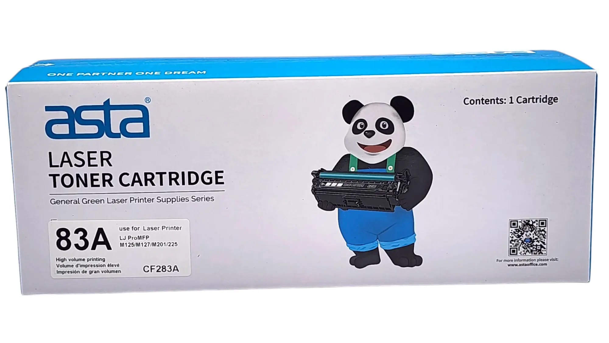 [CA0180] CARTUCHO DE TONER HP 83A M125 M127FN 127FW CANON CRG137 MF244 ASTA