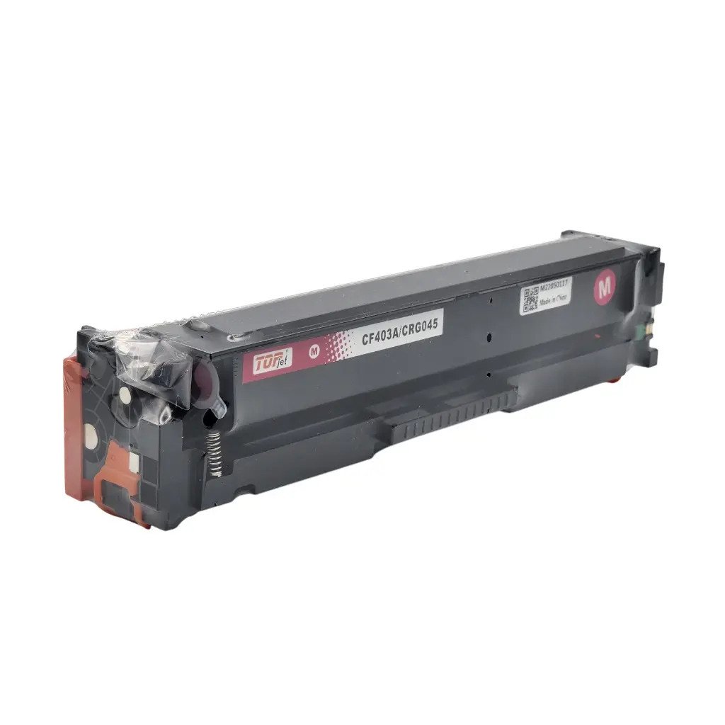 [CA0098] CARTUCHO DE TONER HP CF401A 201A M252 M277 CANON CRG045 LBP612 MF632 MF634 MAGENTA TOPJET