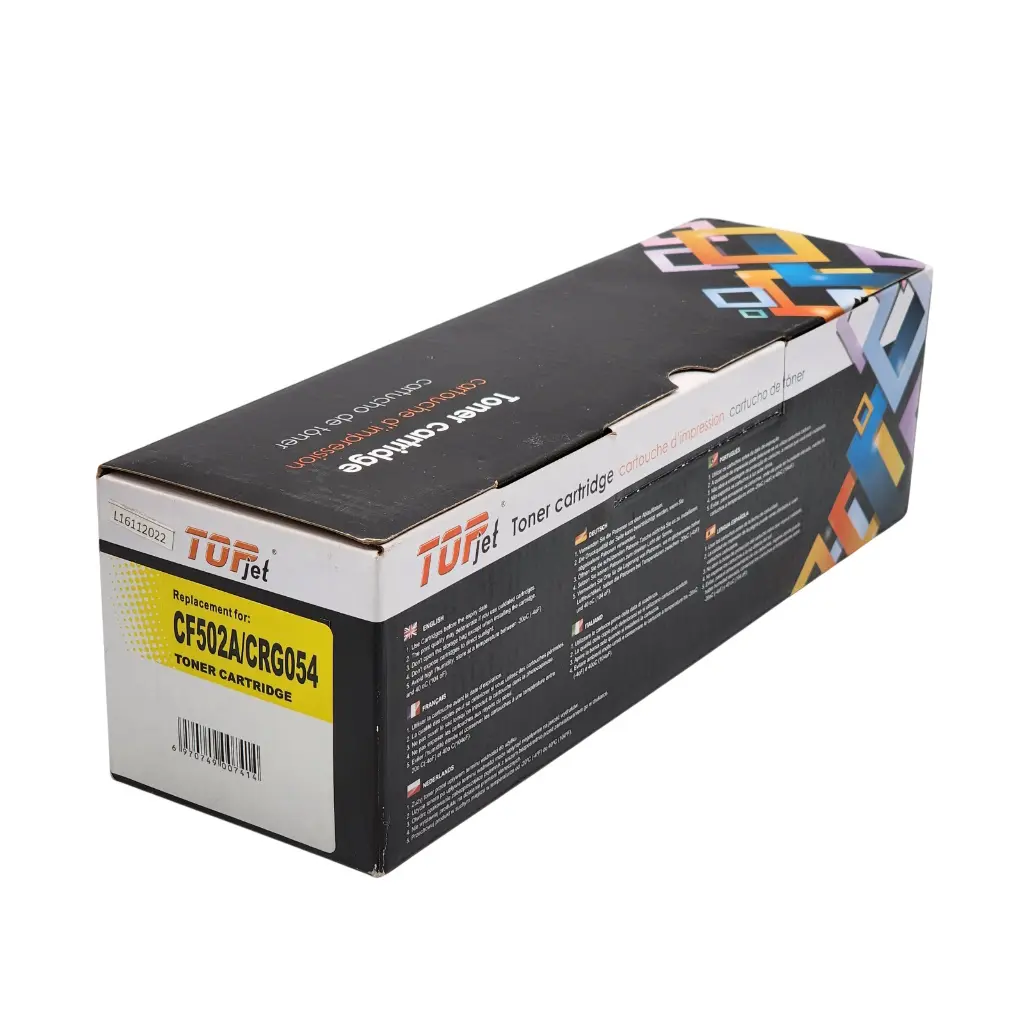 [CA0105] CARTUCHO DE TONER HP CF503A 202A PRO M254 M281 CANON LBP620 622 MF640 MF642 MF644 AMARILLO TOPJET