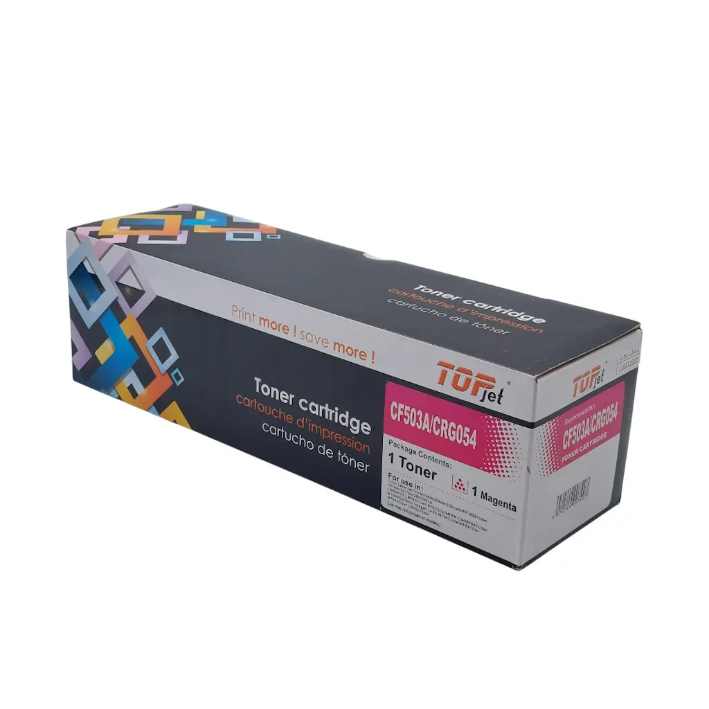 [CA0106] CARTUCHO DE TONER HP CF503A 202A PRO M254 M281 CANON LBP620 622 MF640 MF642 MF644 MAGENTA TOPJET