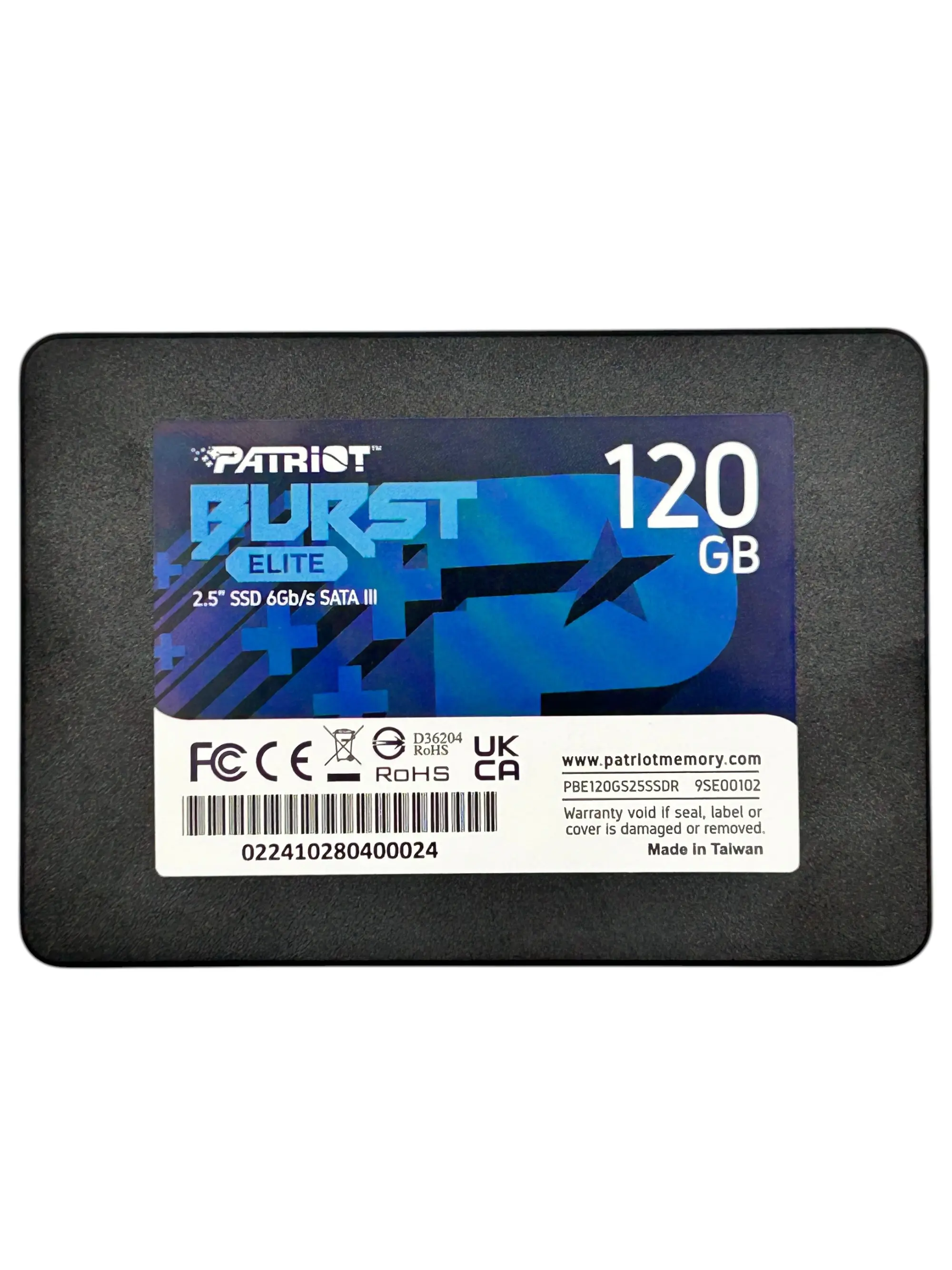 [OT0158] DISCO DURO EXTERNO 120GB PATRIOT BURST ELITE SATA III SSD 2.5