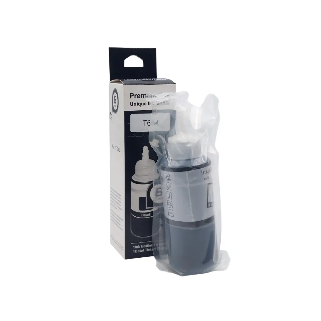 [TI0016] TINTA PREMIUN INK NEGRO EPSON T664 L110 L120 L121 L200 L210 L220 L300 L310 L350 L355 L365 L375 L380 ET2500 100ML
